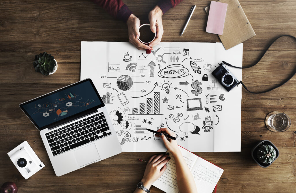 Zespół WiseLeader pracujący nad strategią